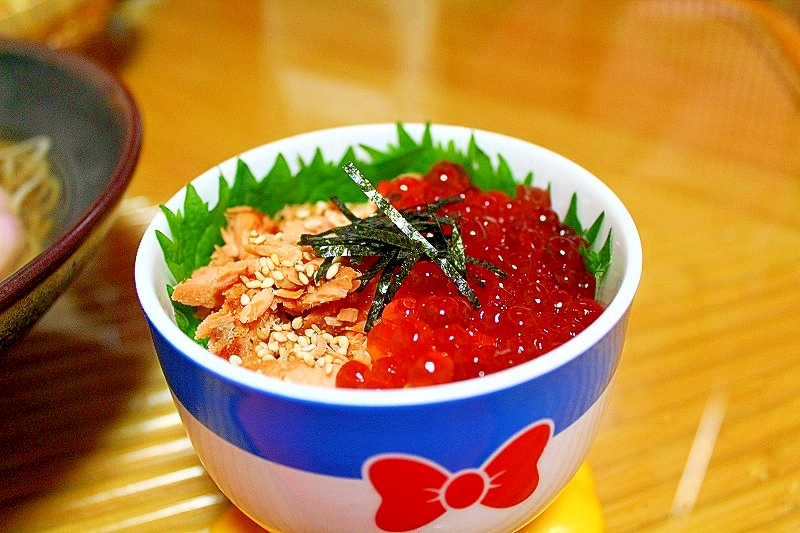 小さく可愛く 鮭いくら丼 レシピ 作り方 By Maiko Kuma 楽天レシピ 小さく可愛く 鮭いくら丼 レシピ 作り方 By Maiko Kuma 楽天レシピ