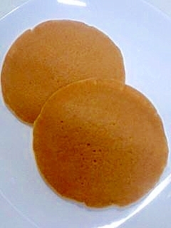 シンプルなパンケーキ
