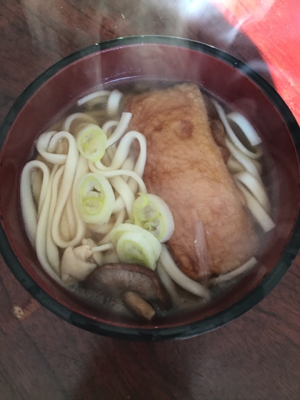 簡単美味！豚しゃぶさつま揚げうどん