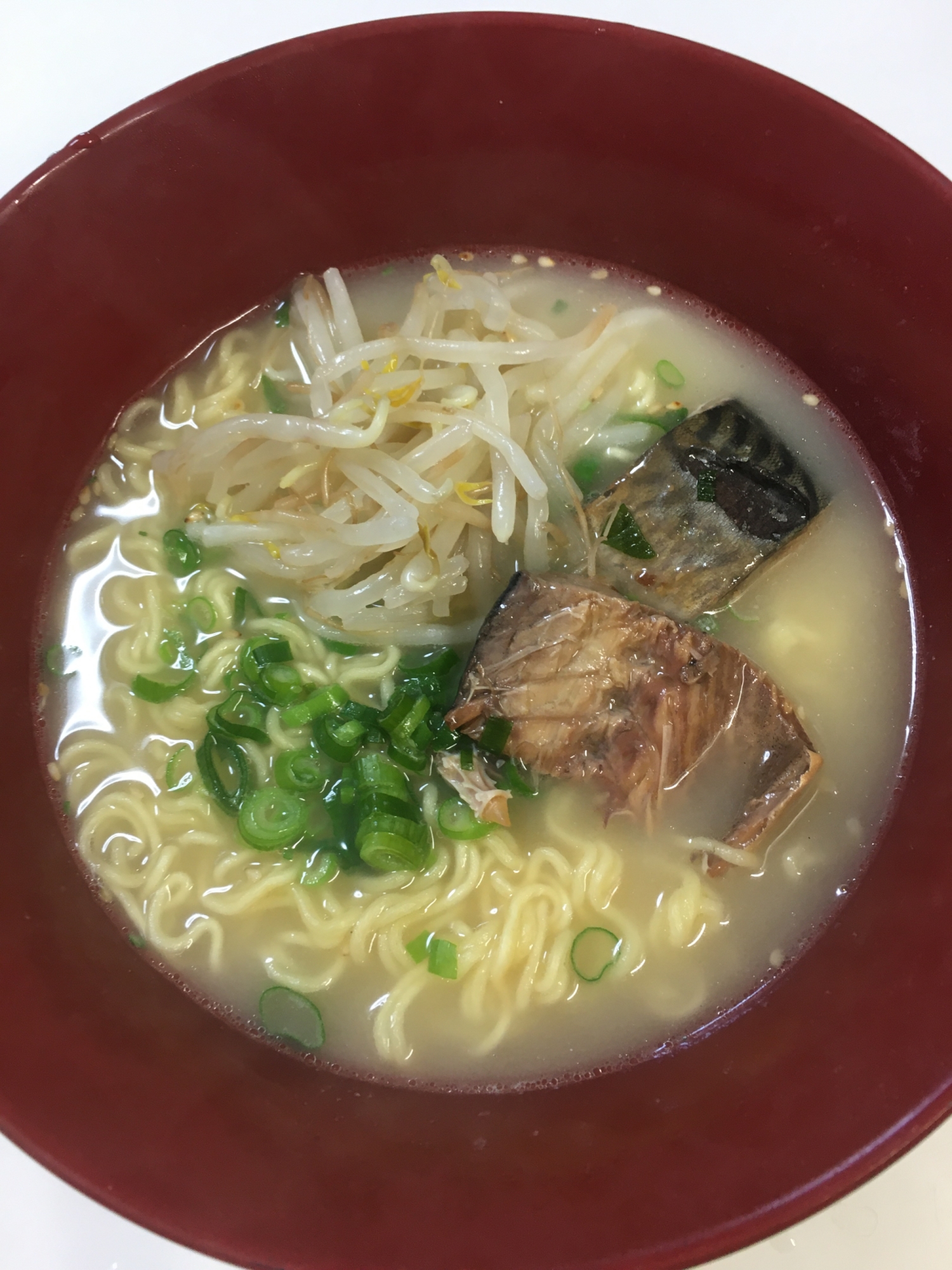 サバ缶ラーメン