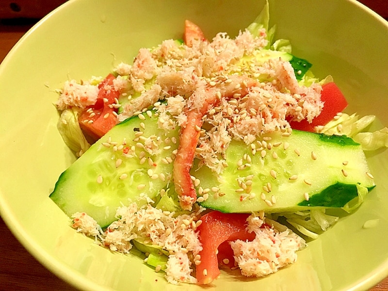 カニサラダ カニサラダ レシピ・作り方 by ぴーちゃん3279 - 楽天レシピ