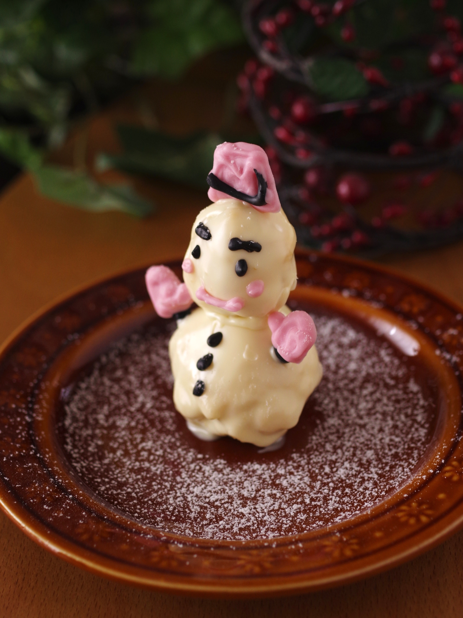 簡単hmでつくる 立体雪だるまケーキ クリスマス レシピ 作り方 By めろんぱんママ めろんカフェ 楽天レシピ