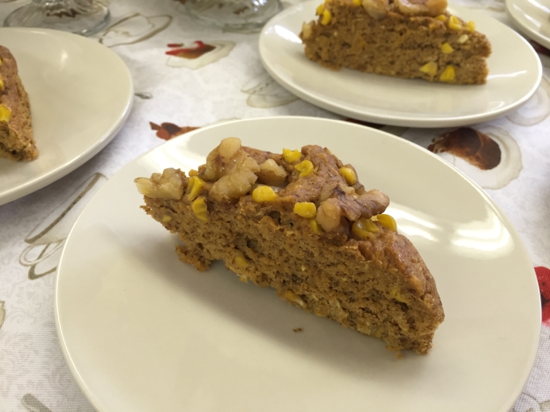 コーンケーキ(小麦粉不使用)