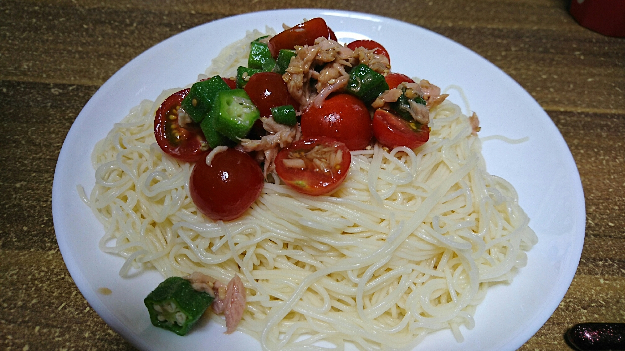 夏野菜そうめん