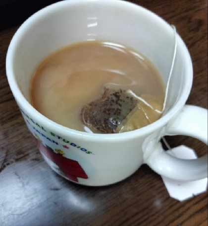 蜂蜜生姜ミルクティ