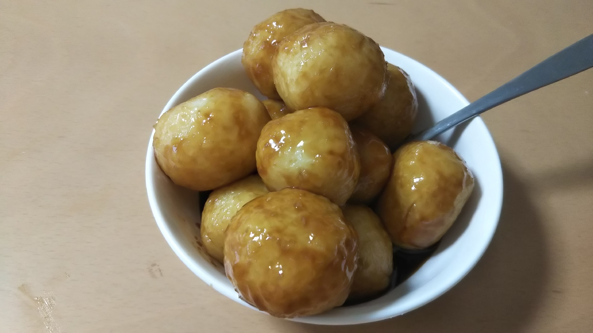 白玉粉と薄力粉で作る団子