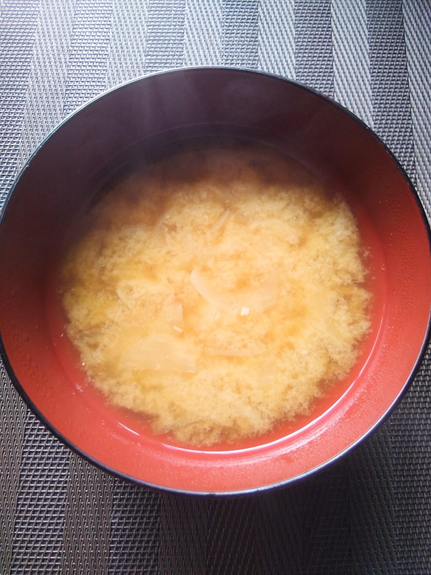 玉ねぎの味噌汁