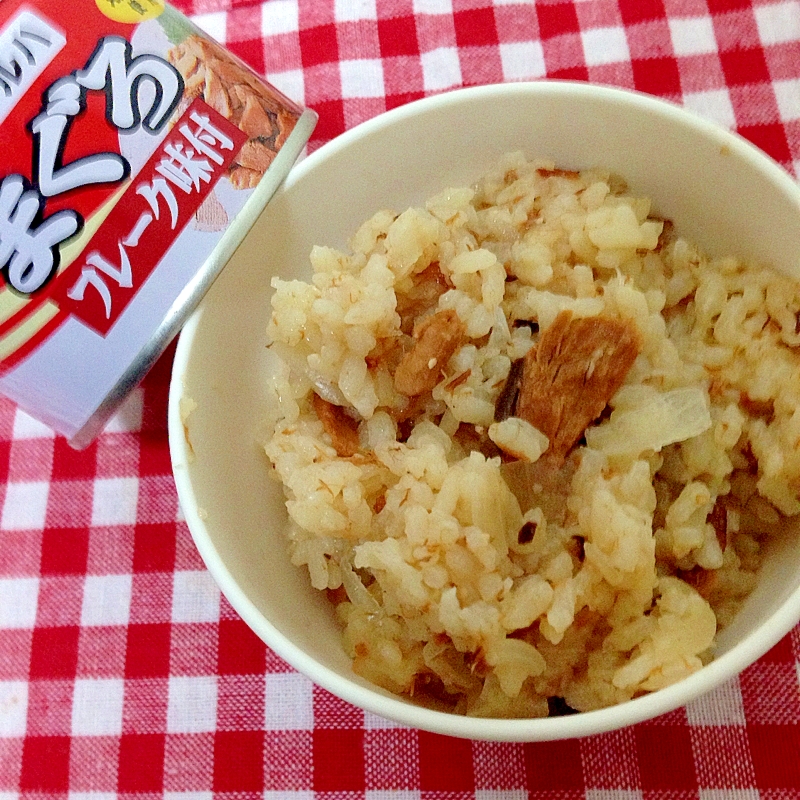 マグロフレークの炊き込みご飯☆