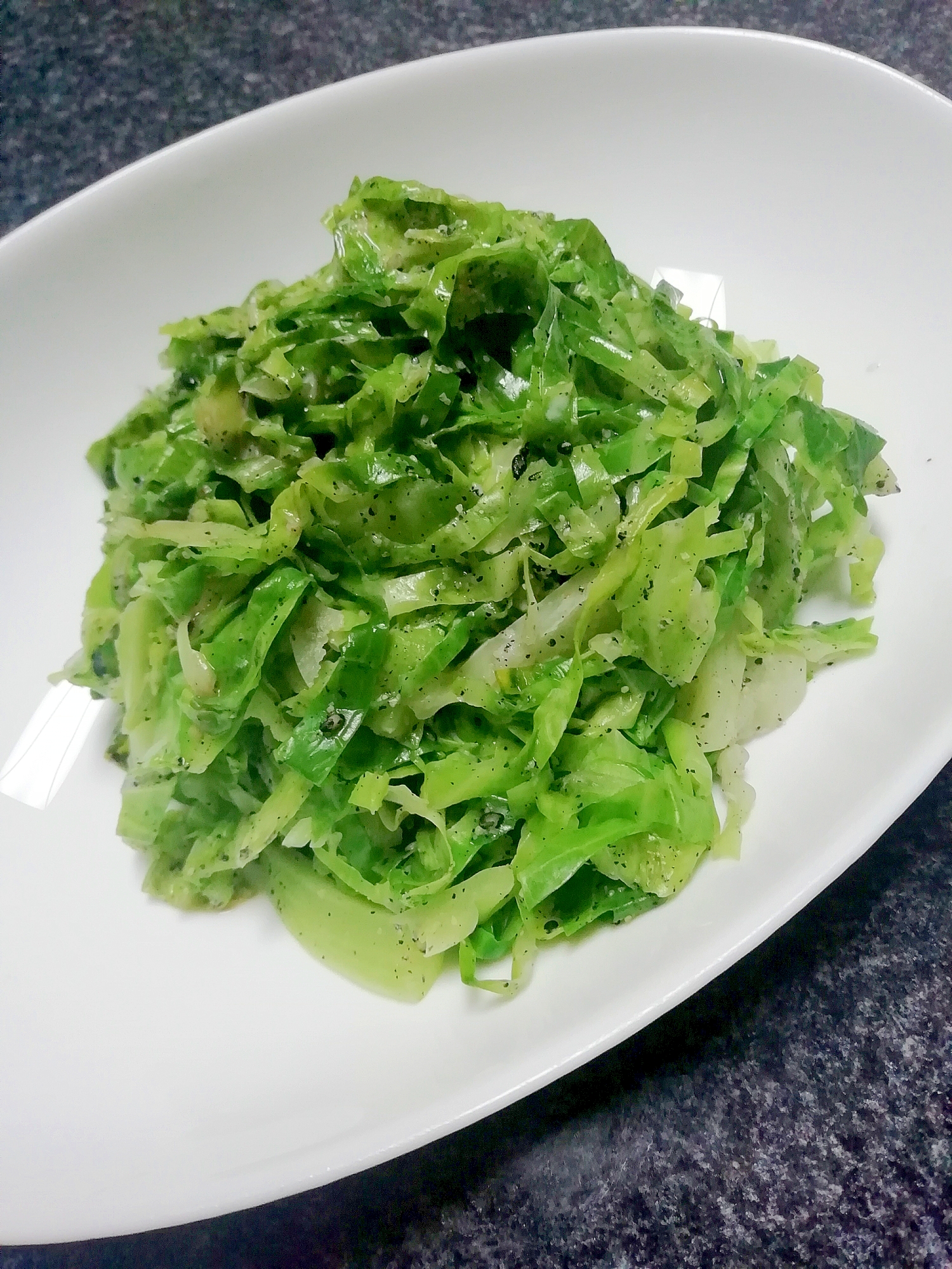 【野菜料理】キャベツのダシダ和え