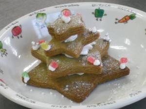 ホットケーキミックスで 簡単ツリークッキー レシピ 作り方 By 幸ばぁちゃん 楽天レシピ