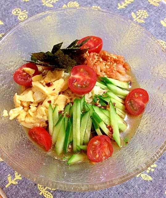 棒ラーメンで作る〜麻辣冷麺〜