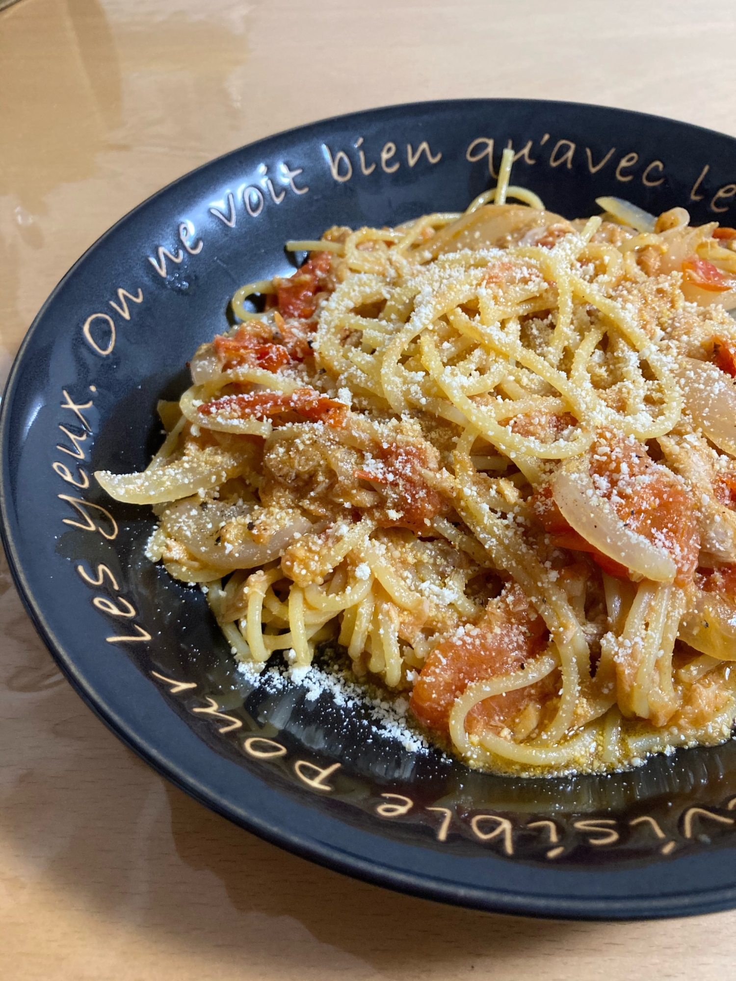 簡単ワンパンパスタ トマトとツナとオニオンのパスタ レシピ 作り方 By Ytom 楽天レシピ 簡単ワンパンパスタ トマトとツナとオニオンのパスタ レシピ 作り方 By Ytom 楽天レシピ