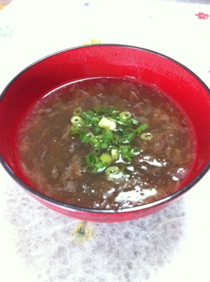 お湯をそそぐだけ とろろ昆布のお吸い物 レシピ 作り方 By Fuwarabi 楽天レシピ