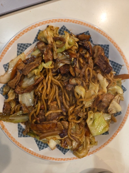 パスタで焼きそば
