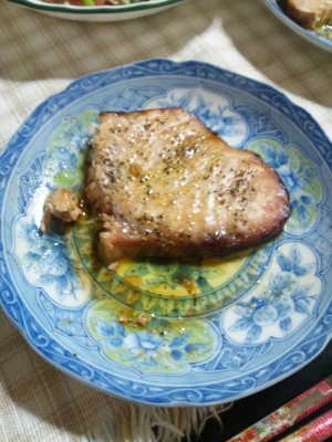 カジキの照り焼き オリーブオイルと黒胡椒がけ レシピ 作り方 By にた まご 楽天レシピ