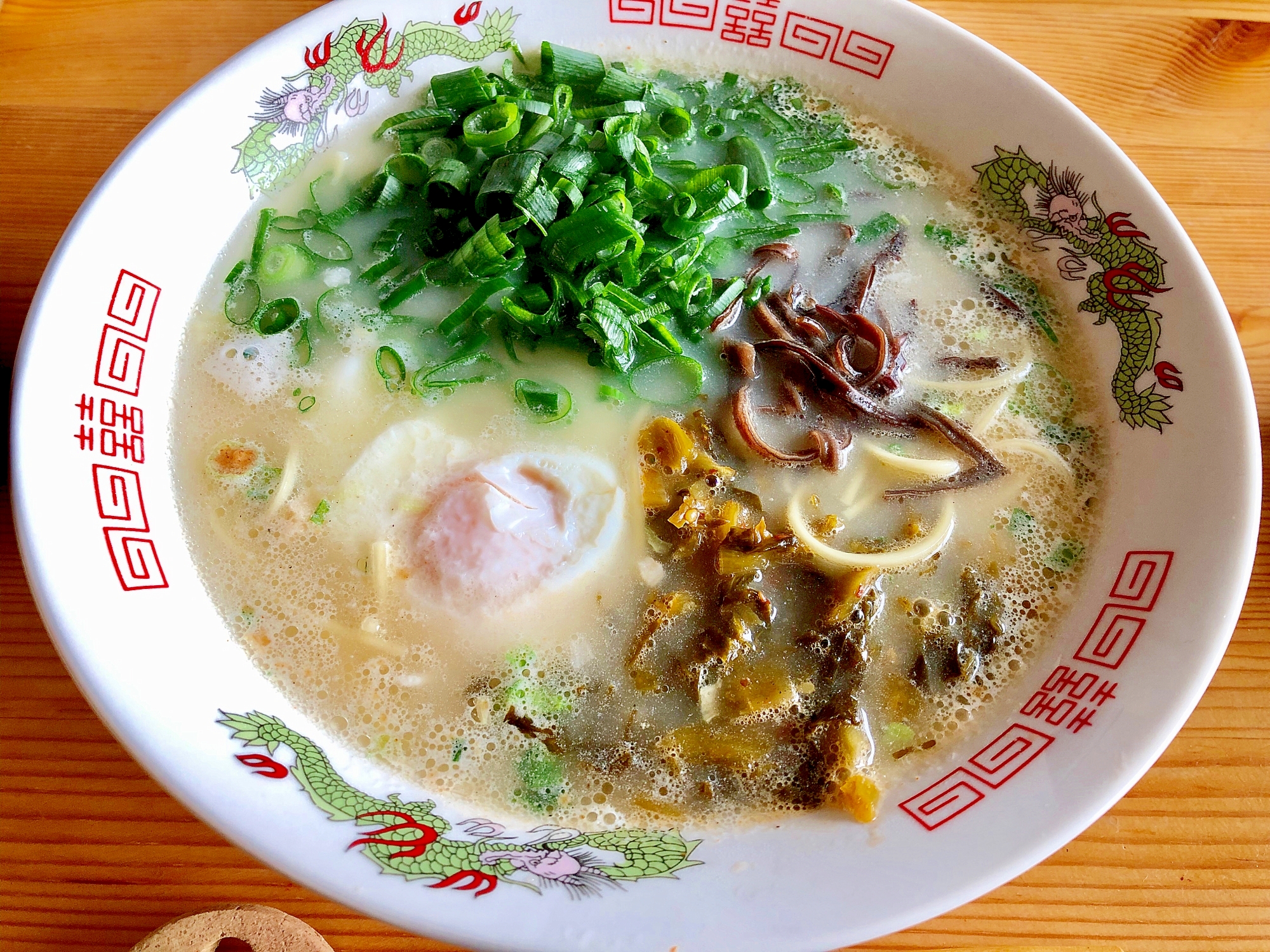 具沢山に☆豚骨棒ラーメン