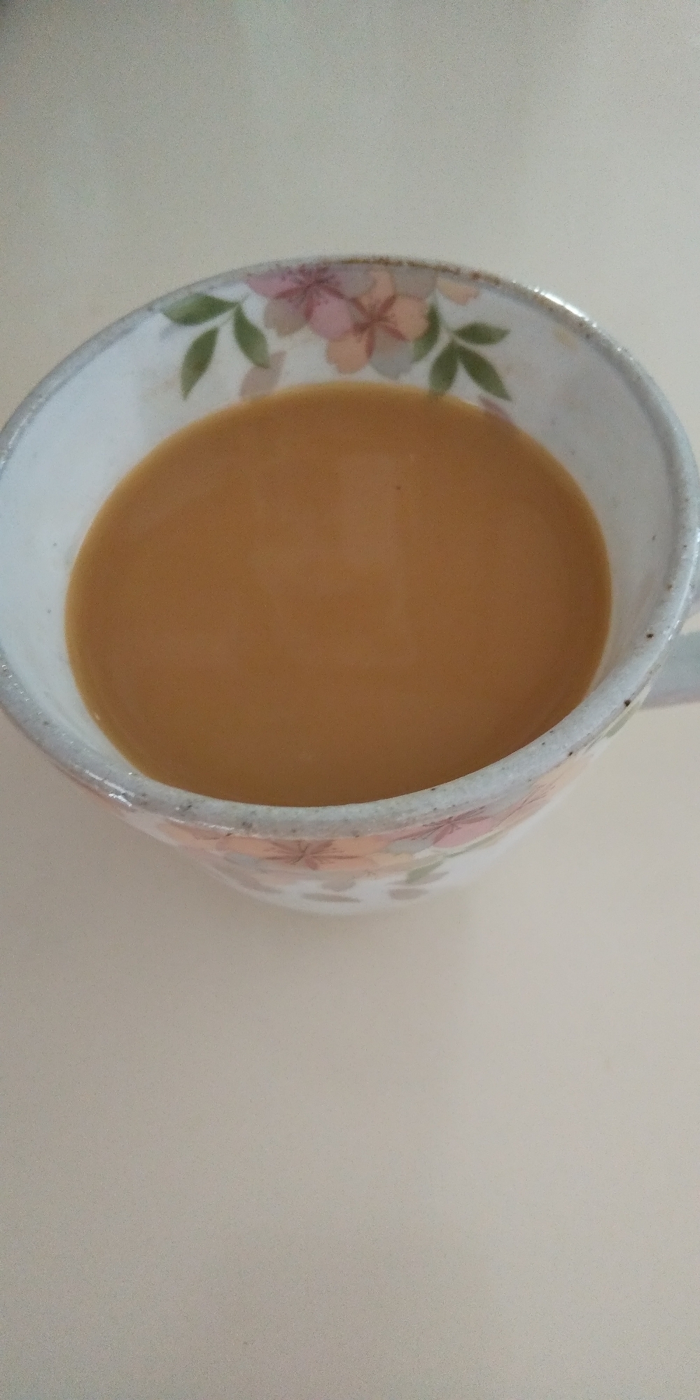 シナモン香るカフェオレ