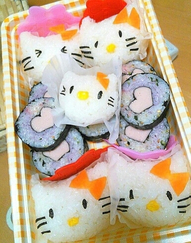 超簡単キャラ弁 キティちゃんおにぎり レシピ 作り方 By Kuuuma 楽天レシピ 超簡単キャラ弁 キティちゃんおにぎり レシピ 作り方 By Kuuuma 楽天レシピ
