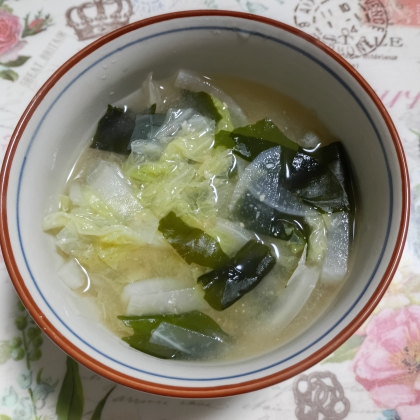 ✨わかめの味噌汁✨便秘 対策⚠️