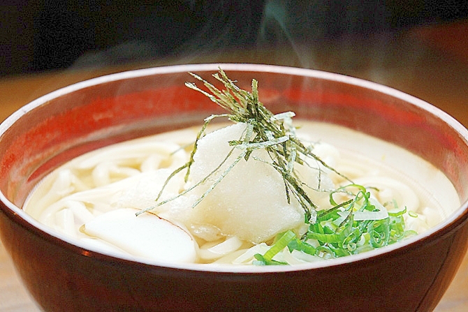 お正月が過ぎたら★揚げ餅うどん