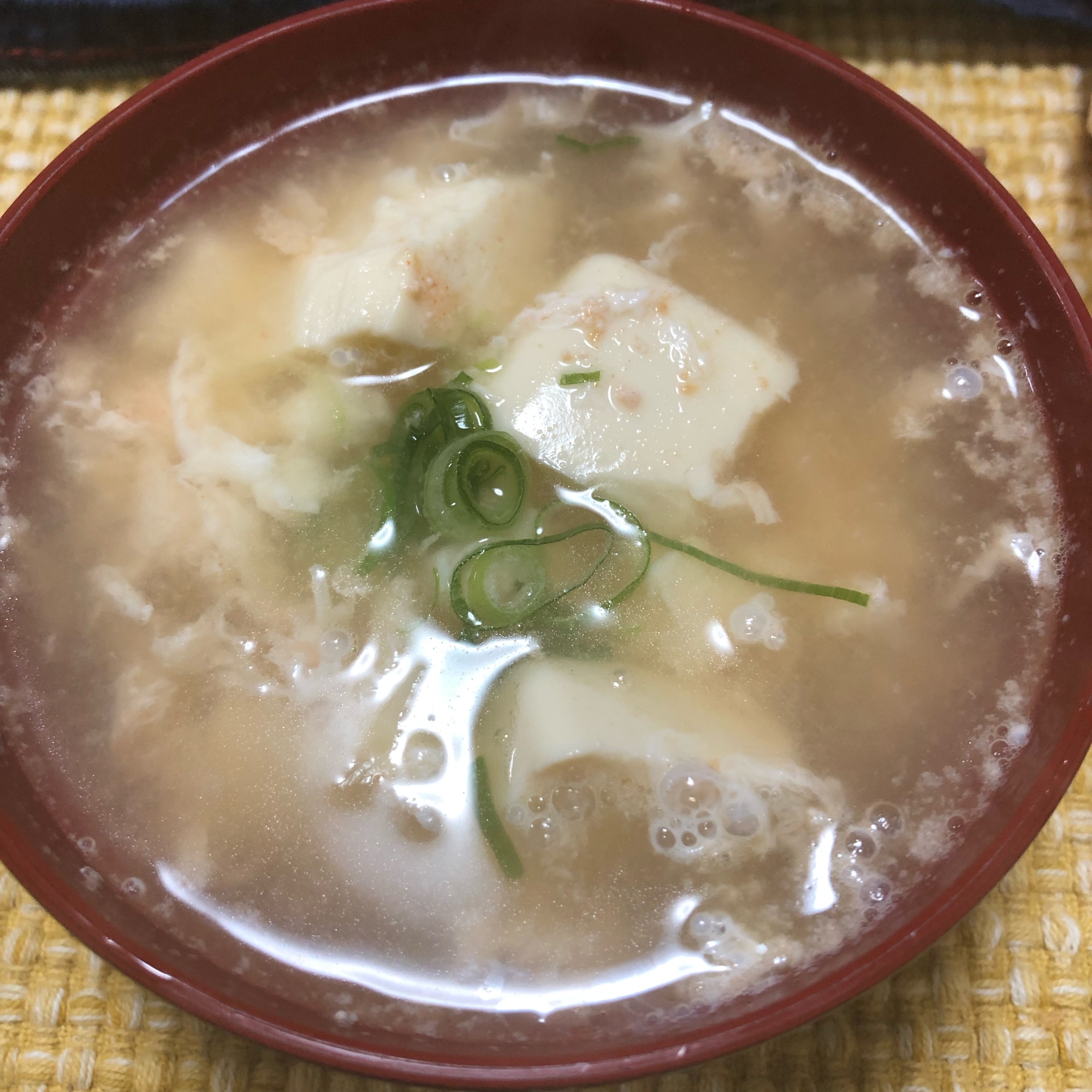 明太子のスープ