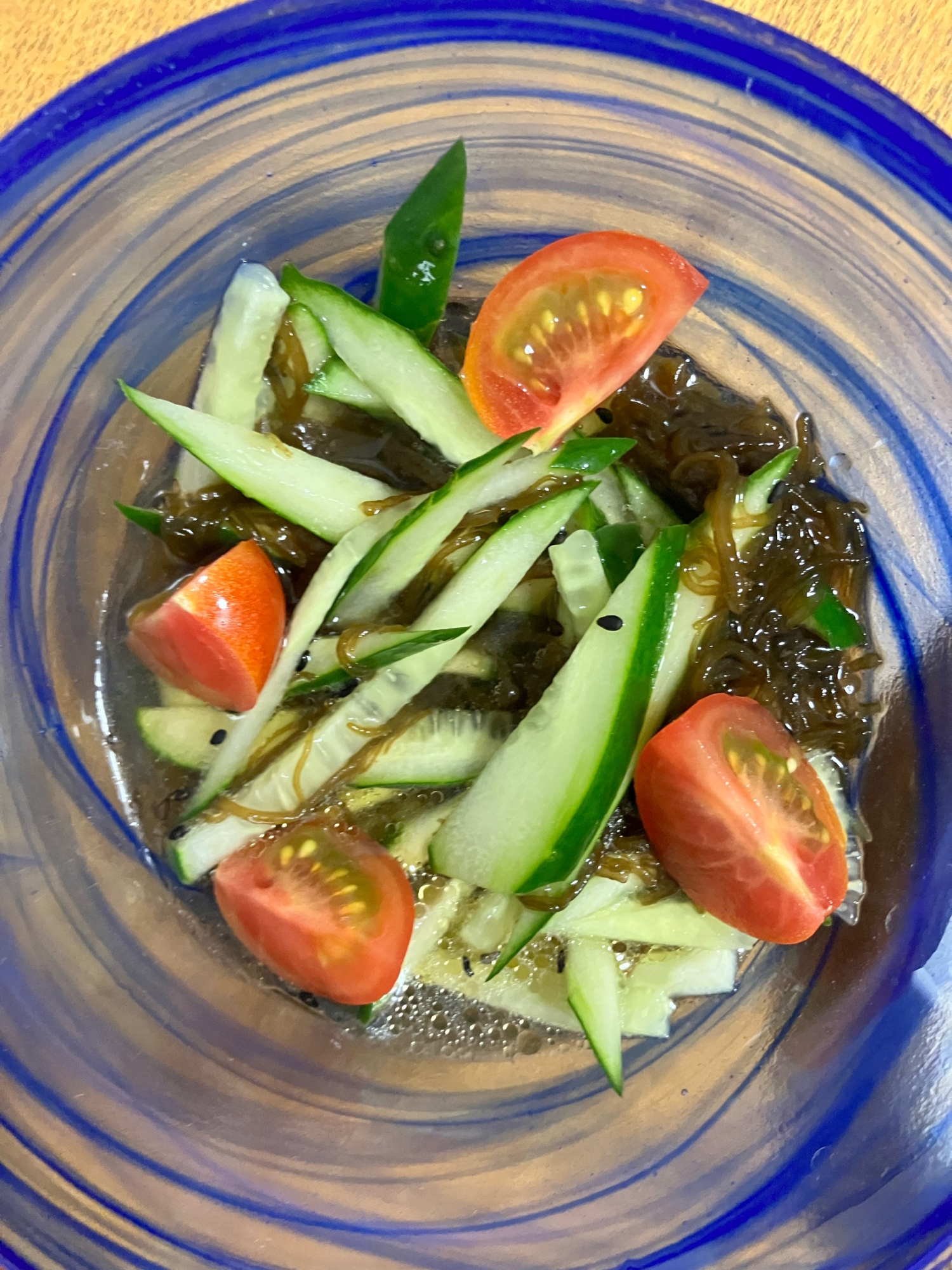 きゅうりのもずく酢