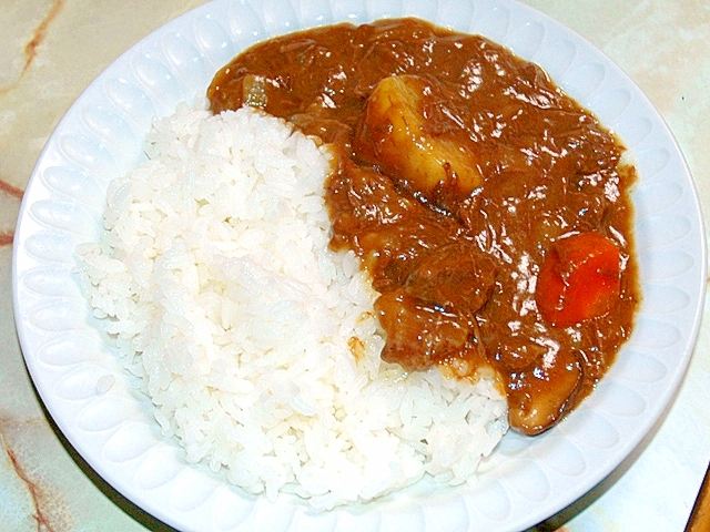 ジビエ料理の定番？鹿肉たっぷりのカレーライス♪