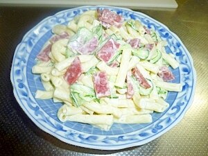 ドライソーセジdeマカロニサラダ レシピ・作り方 by tententen48