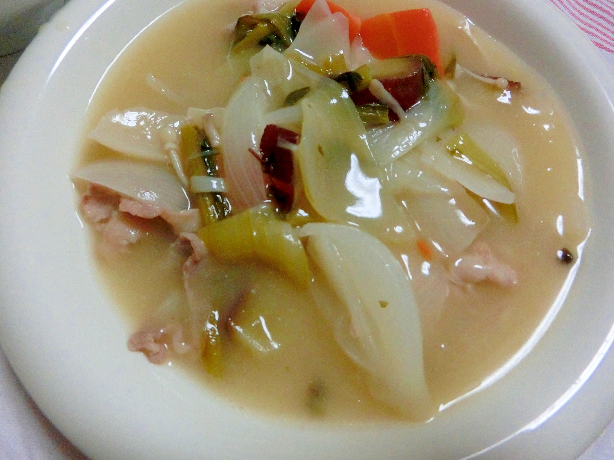 減塩&節約の野菜たっぷりシチュー♪
