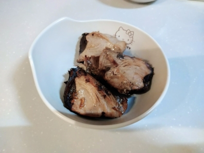 冷凍していたカツオのたたきで！生姜焼き♪