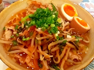 自宅で簡単！野菜たっぷりの喜多方ラーメン