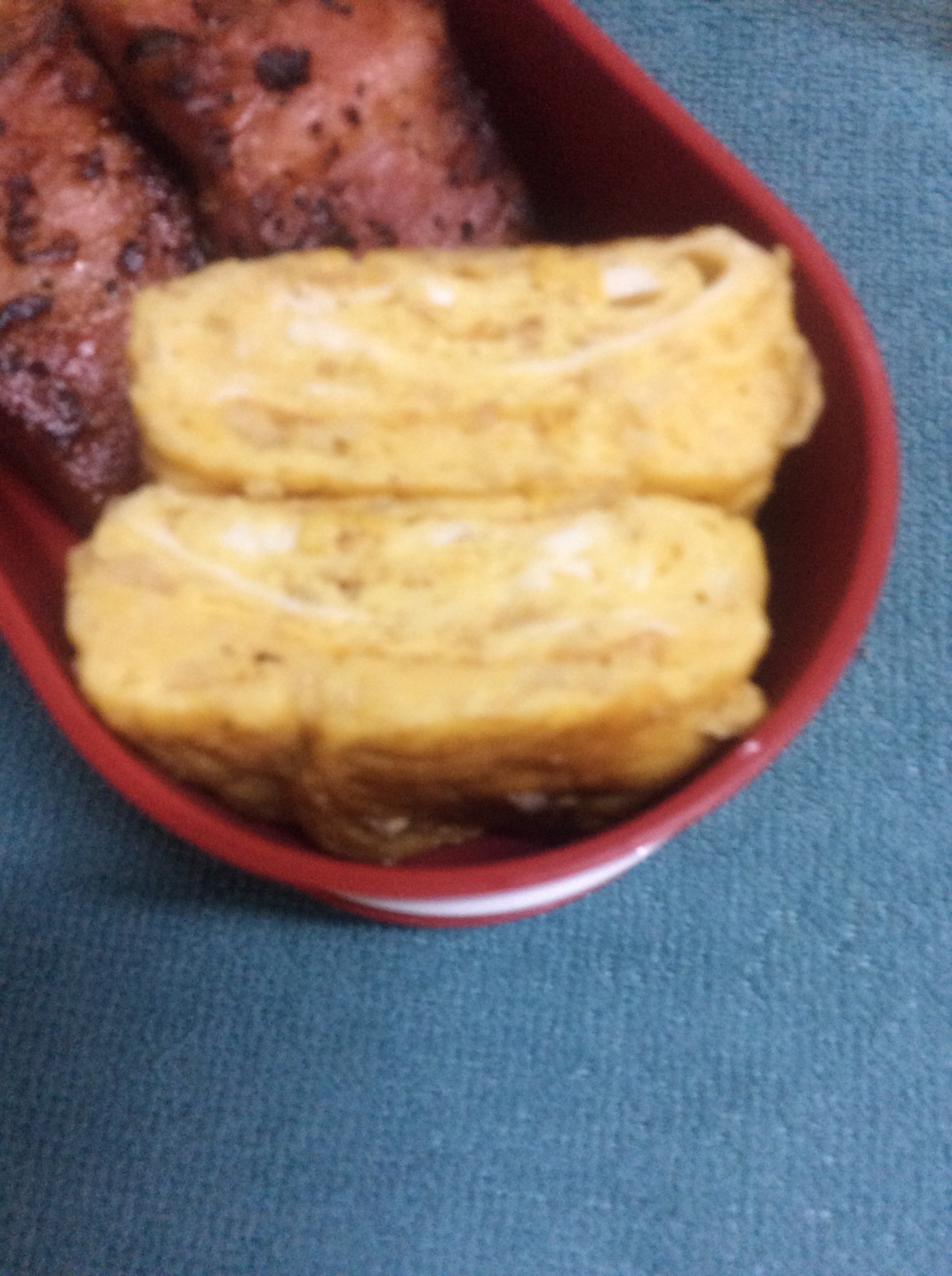 とろろ入り♪厚焼き卵