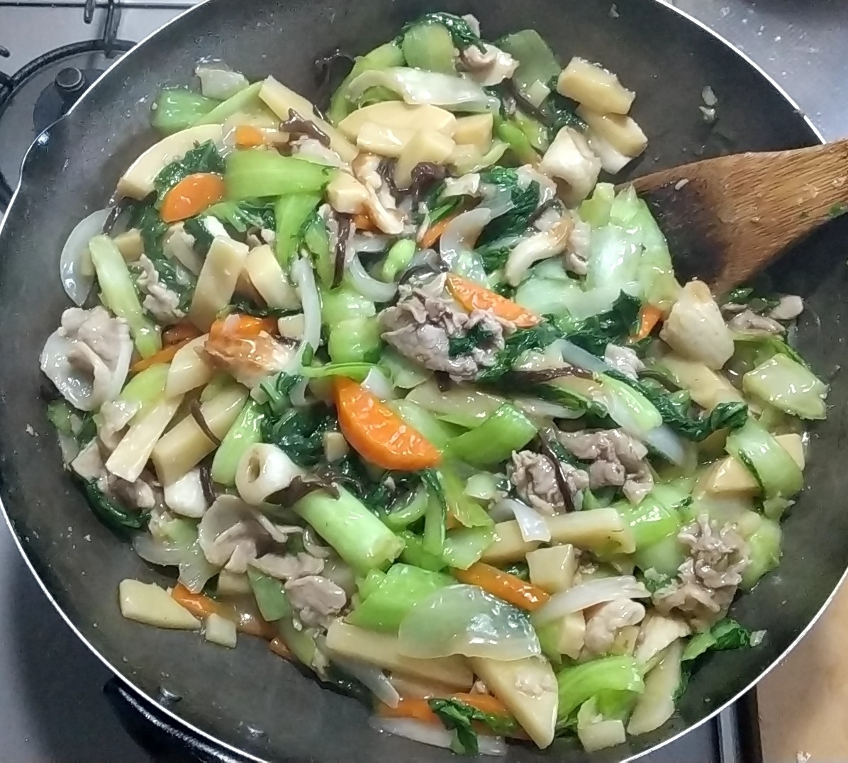 万能☆肉野菜あんかけ