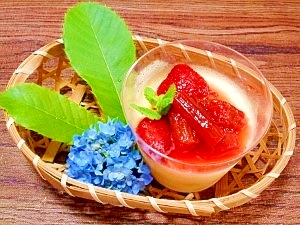 イチゴとルバーブ☆コンフィチュール