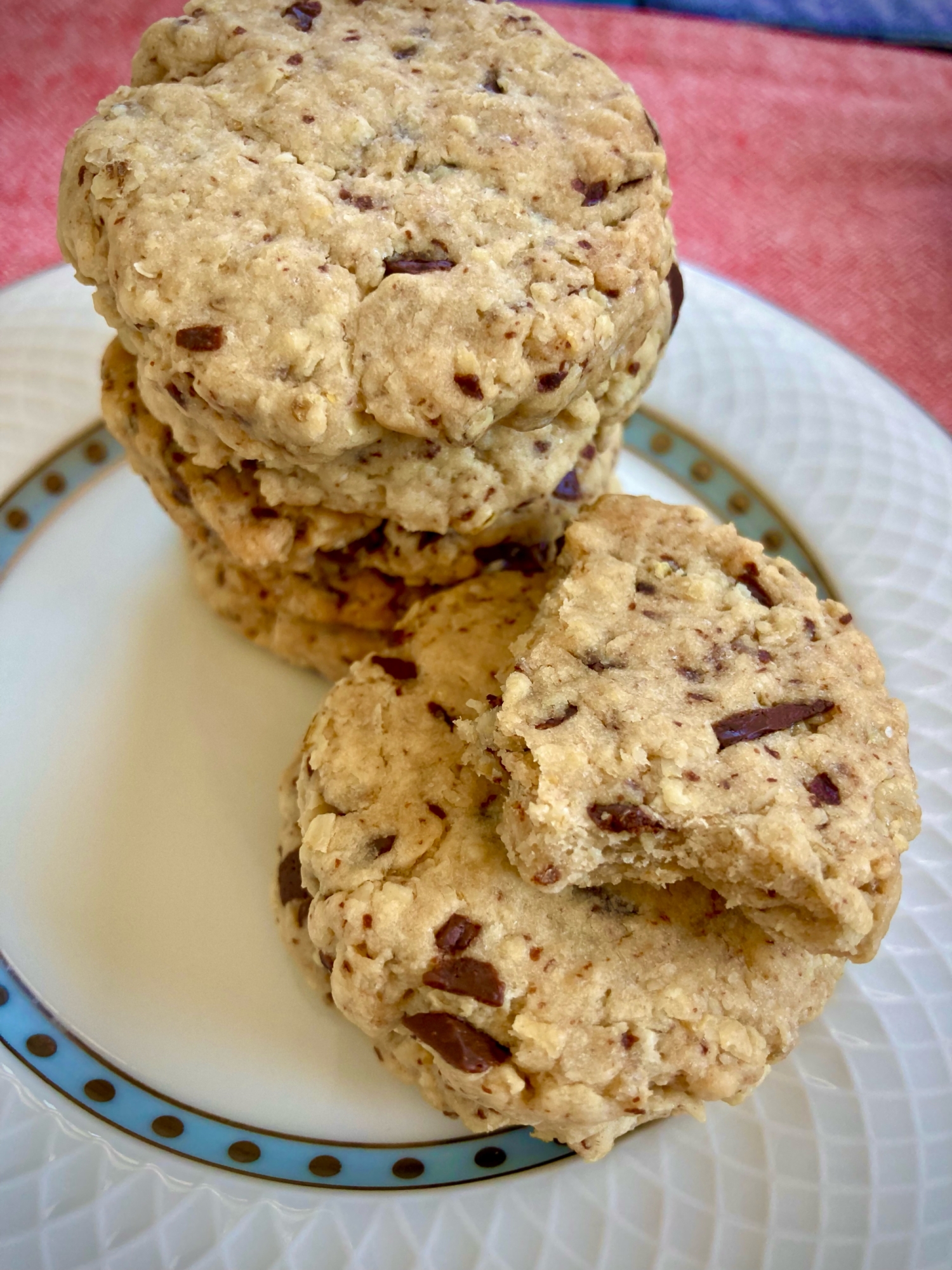 卵バター不使用！オートミールチョコチップクッキー