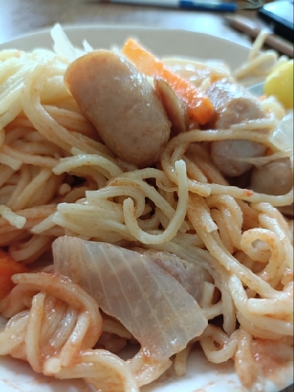 ♡休日のランチに♡　ナポリタン