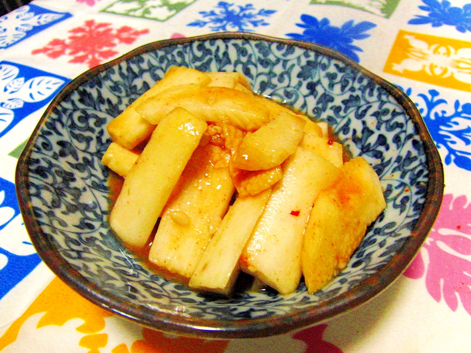 長芋のキムチ醤油麹漬け