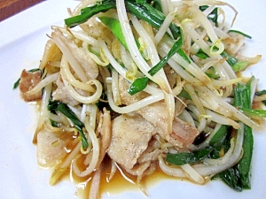 中華食堂のワザ☆ シャキッと「肉もやし炒め」