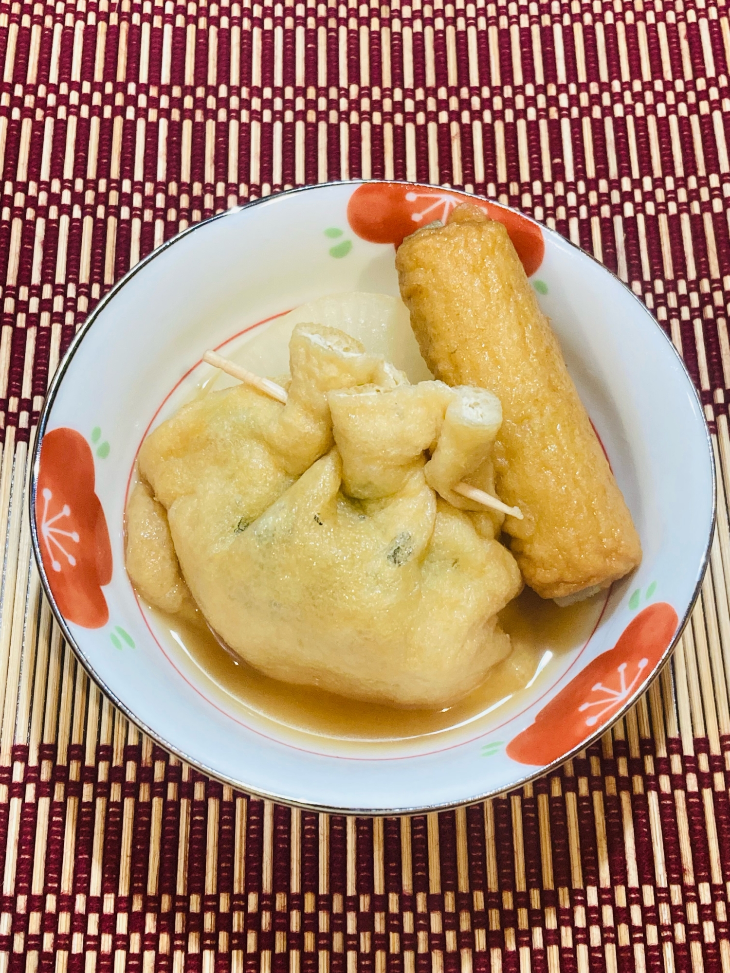 ♦️ネギもち巾着☆おでんの具や煮物に