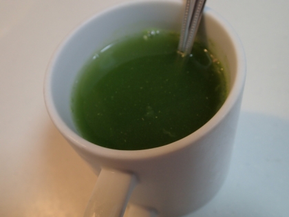 ❤青汁とグリーンティとかぼす果汁の健康飲料❤