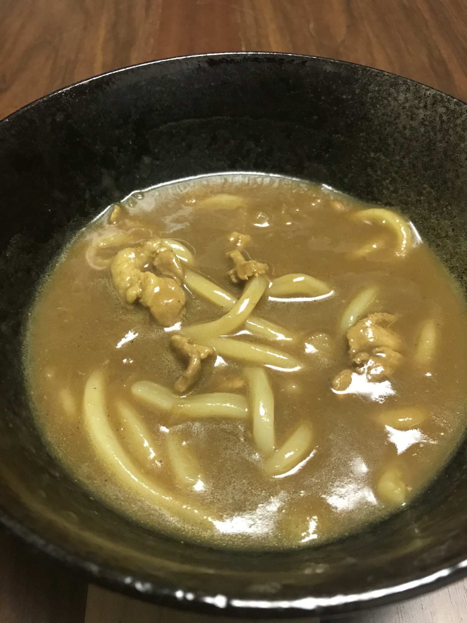 残ったカレーで☆簡単カレーうどん