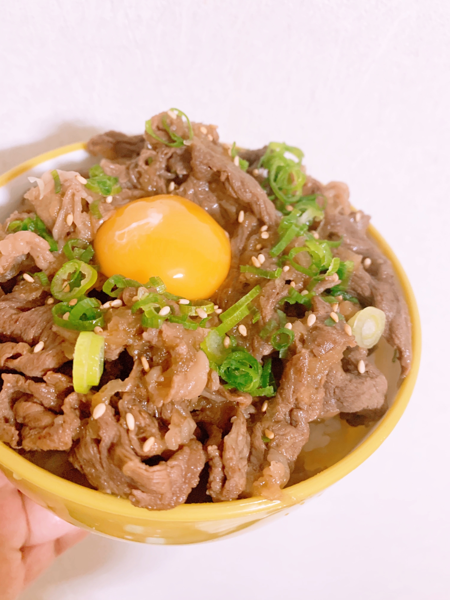 すりおろし玉ねぎの牛丼