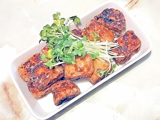 冷凍テンペで！テンペの竜田揚げ風♪