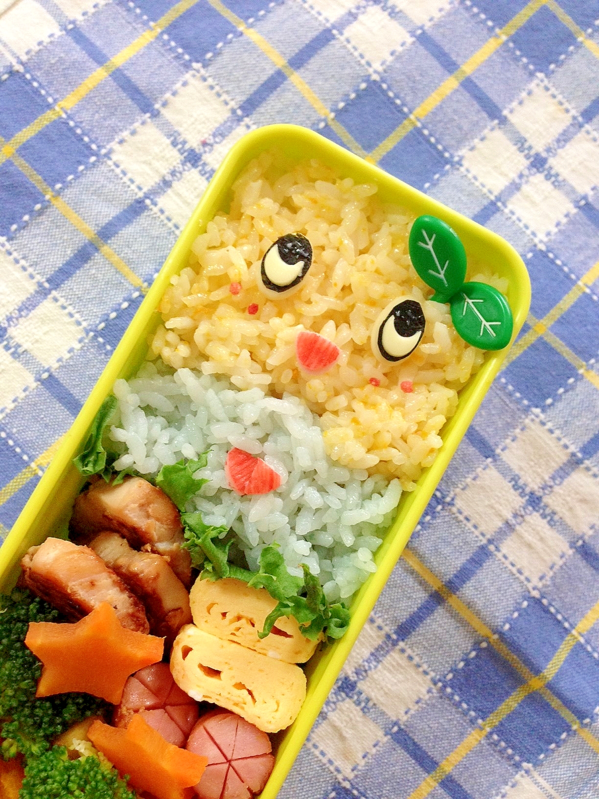 簡単キャラ弁☆ふなっしーのお弁当♪