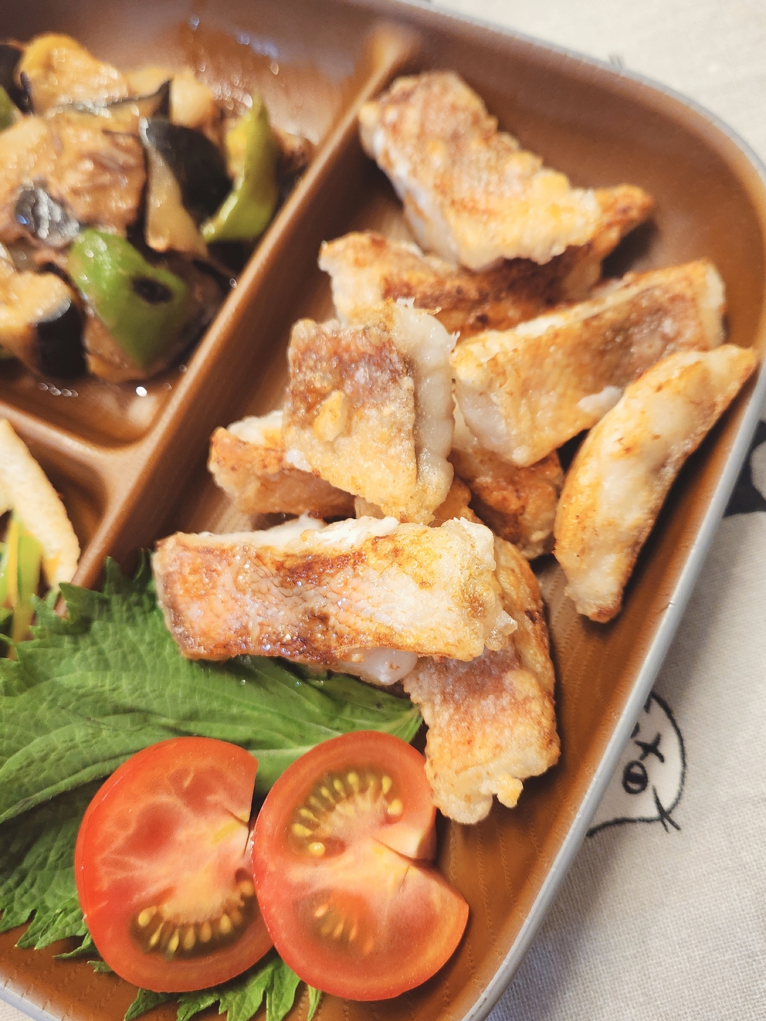 【おかず】赤魚の揚げ焼き