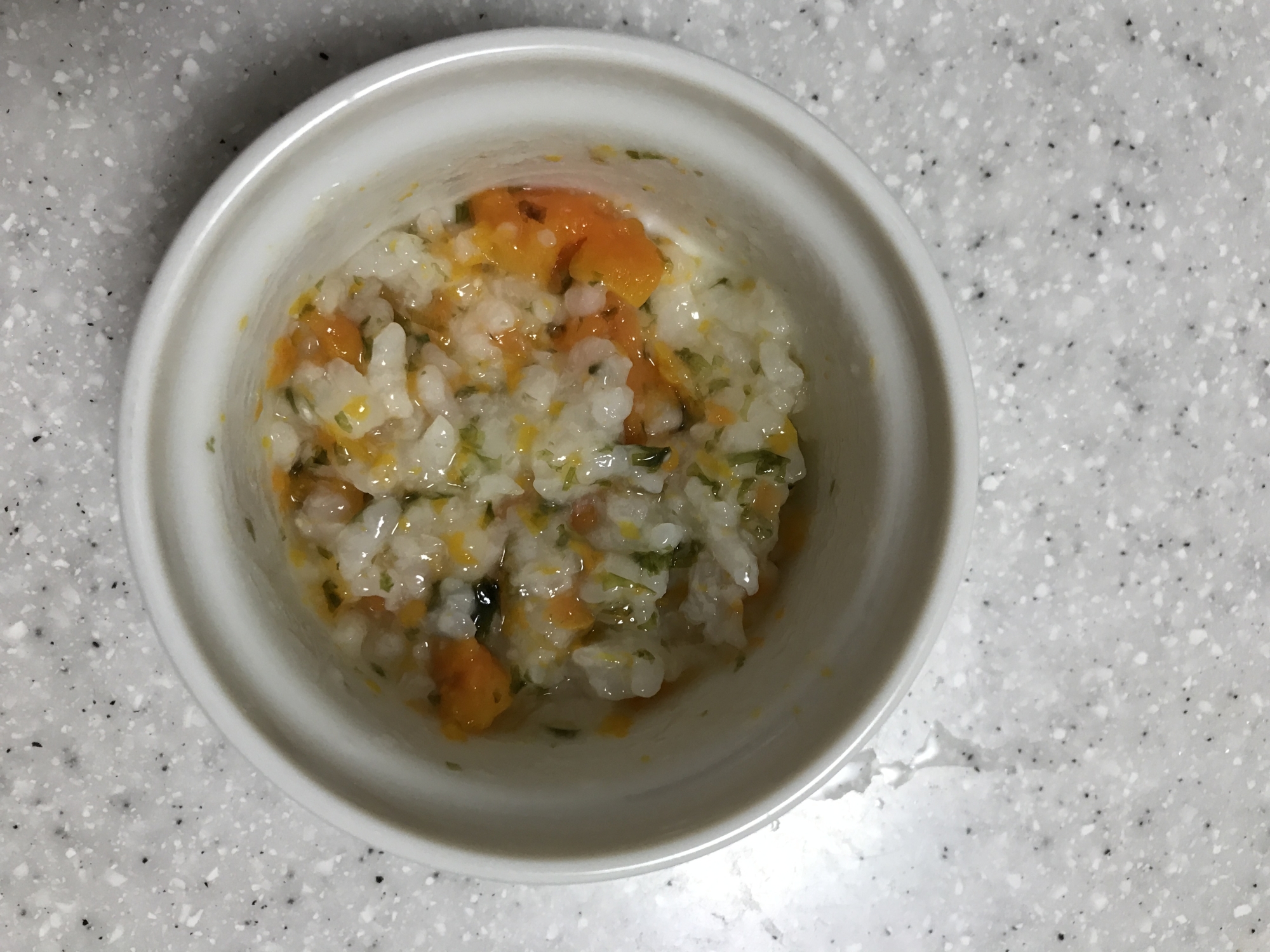 素材の味を生かす離乳食 のり風味の人参のおかゆ レシピ 作り方 By 魅茶子 楽天レシピ 素材の味を生かす離乳食 のり風味の人参のおかゆ レシピ 作り方 By 魅茶子 楽天レシピ