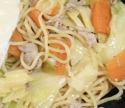 あっさり塩焼きそば