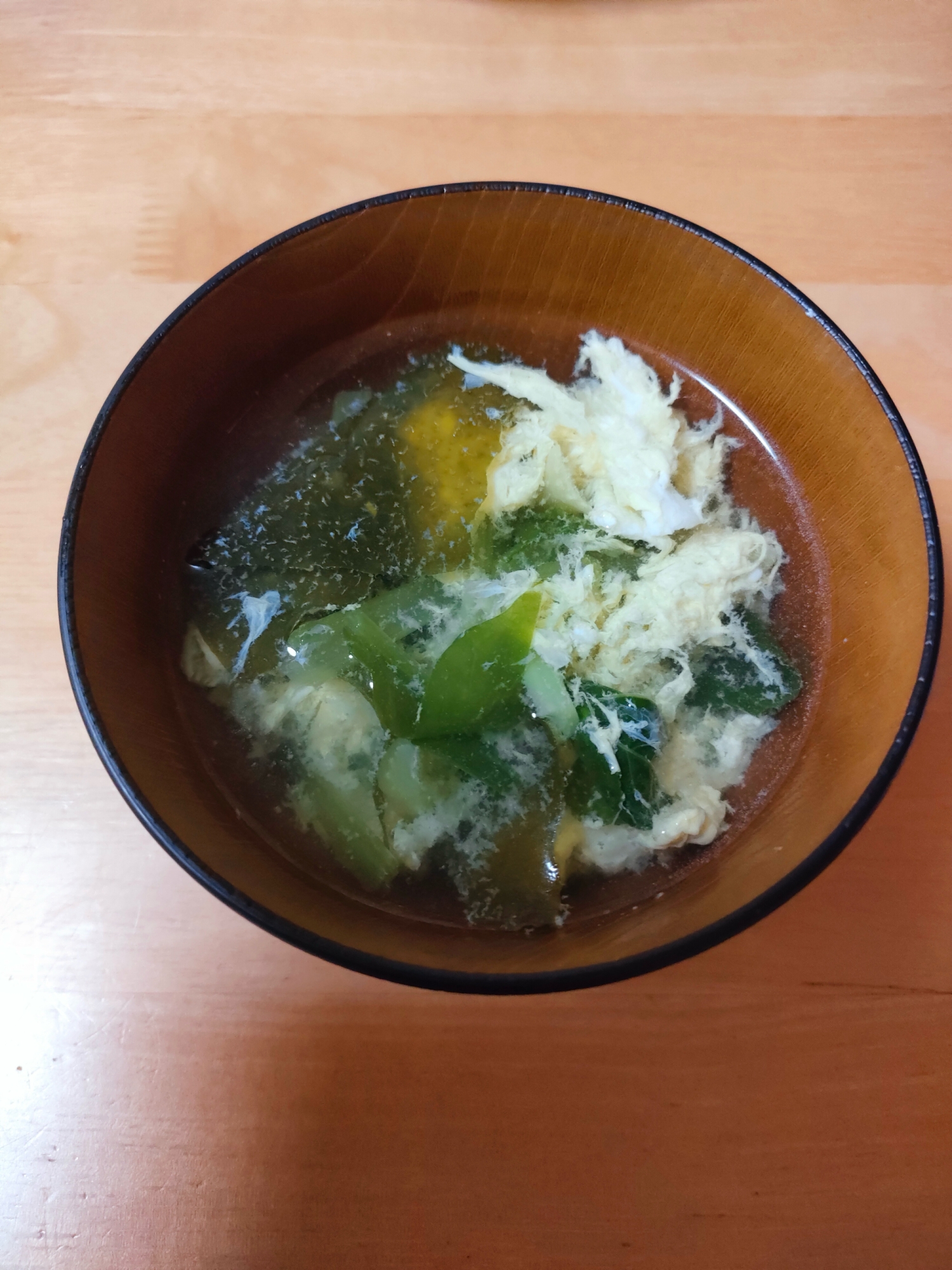 卵と長ねぎのスープ
