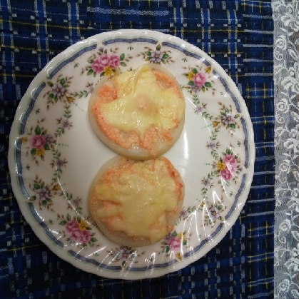 グルテンフリー☆チーズたっぷり大根のミニピザ