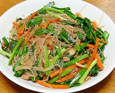 ニラが主役 春雨炒め レシピ 作り方 By ゆっぴー3232 楽天レシピ ニラが主役 春雨炒め レシピ 作り方 By ゆっぴー3232 楽天レシピ